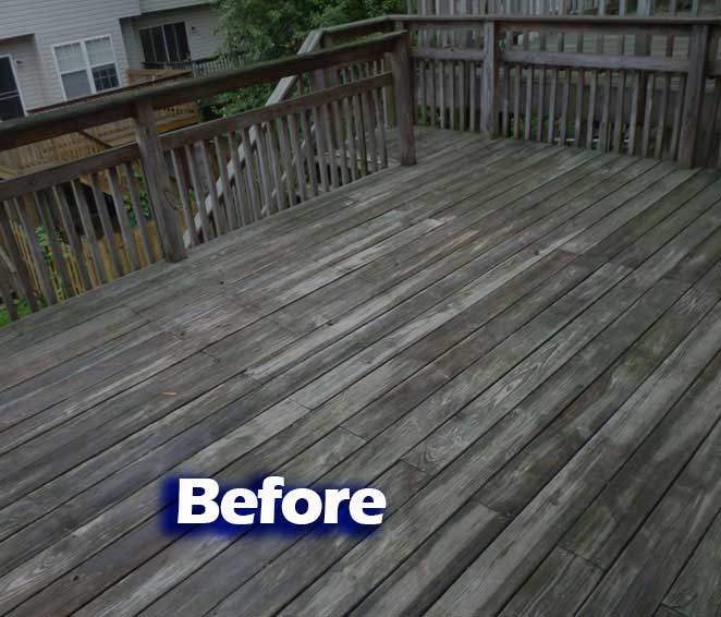 Wood Deck After